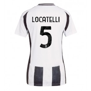 Juventus Manuel Locatelli #5 Hemmatröja Kvinnor 2024-25 Kortärmad